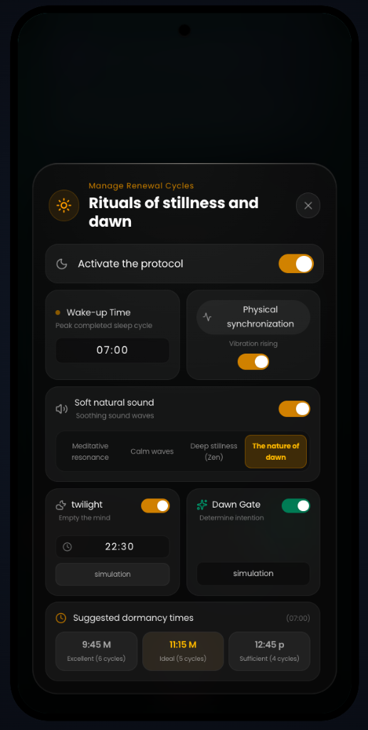 Sleep Protocol